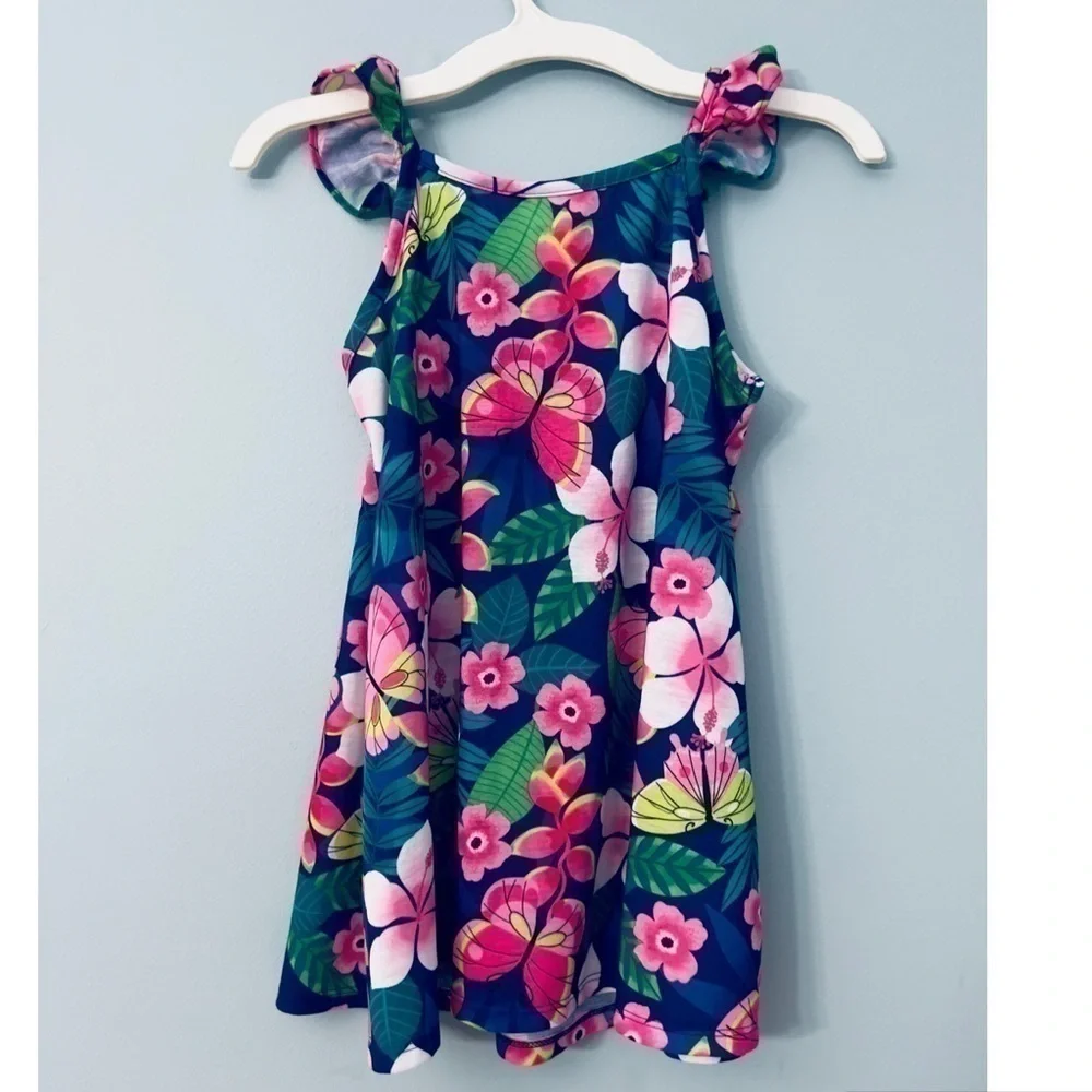 NWT The Children’s Place Floral Sleeveless Top Pajama Size 14 XL New